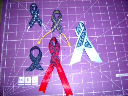 Autism Awareness Month Ribbon