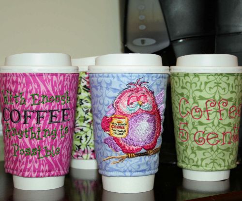 coffee cup wrap
