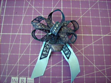 Ribbon Bow Embroidery