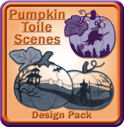Pumpkin Toile Scenes